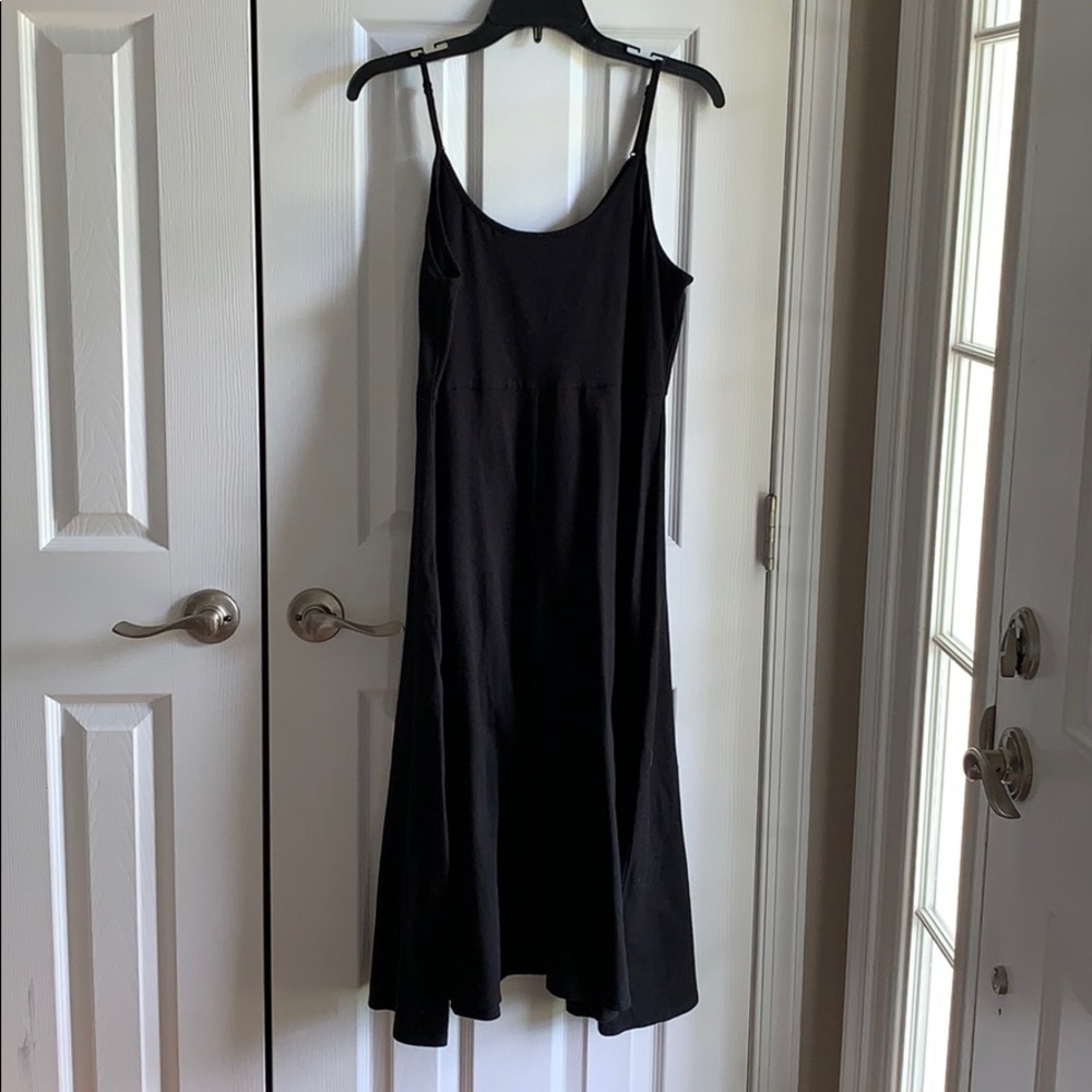 Who What Wear Tea Length Little Black Dress NWT